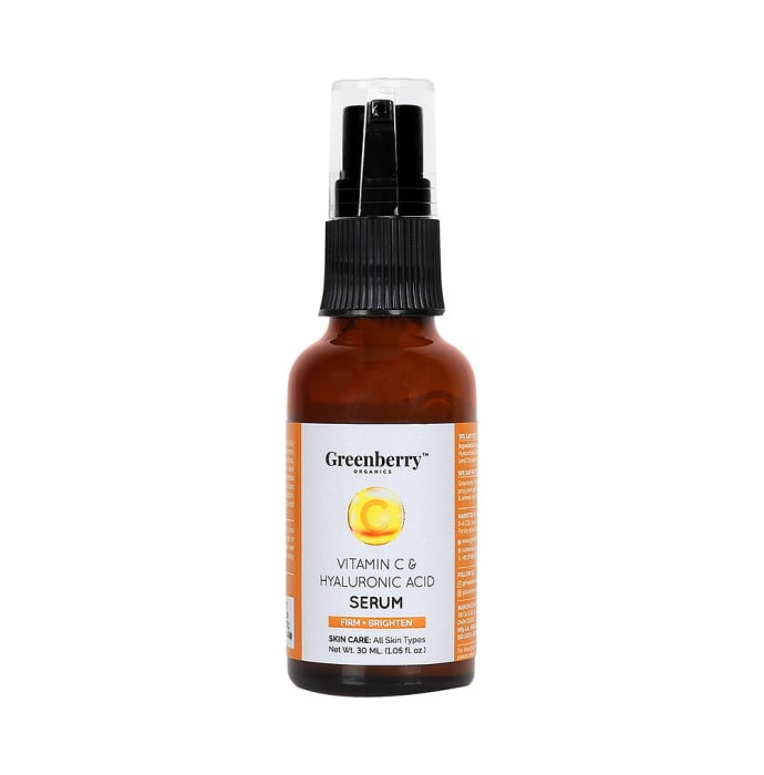 Greenberry Organics Vitamin C & Hyaluronic Acid Serum (30ml)