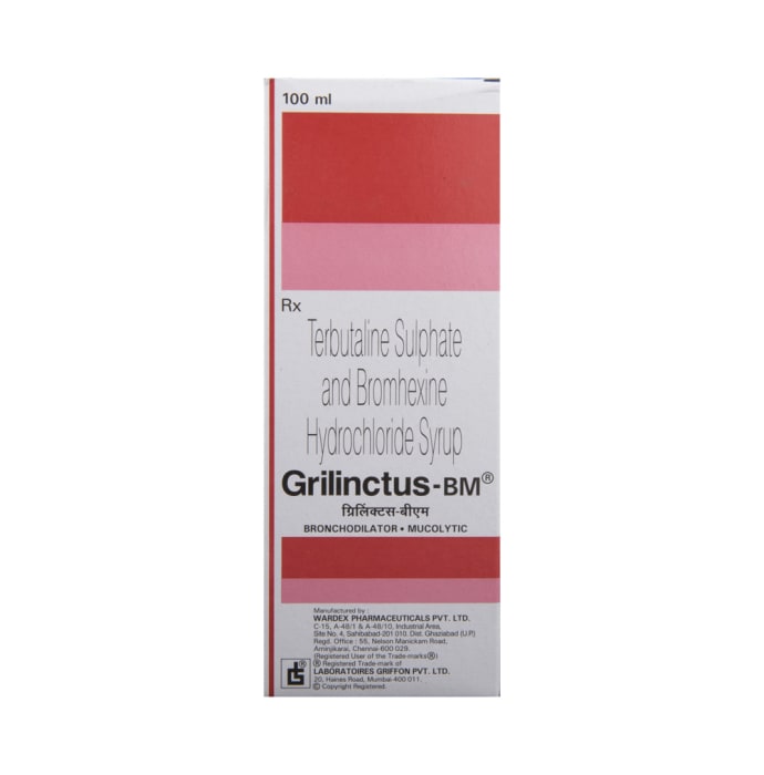 Grilinctus-BM 2.5mg / 8mg Syrup
