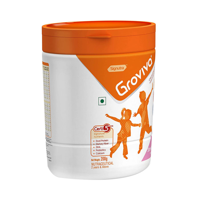 Groviva Powder Strawberry (200gm)