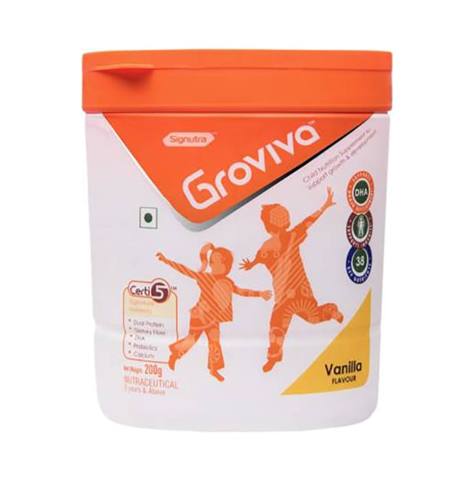 Groviva powder vanilla (200gm)