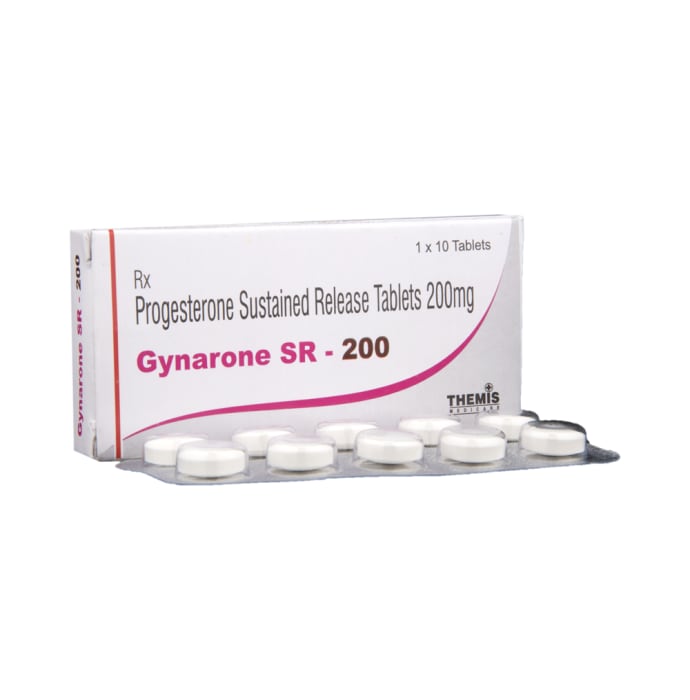 Gynarone 200mg Tablet SR (10'S)