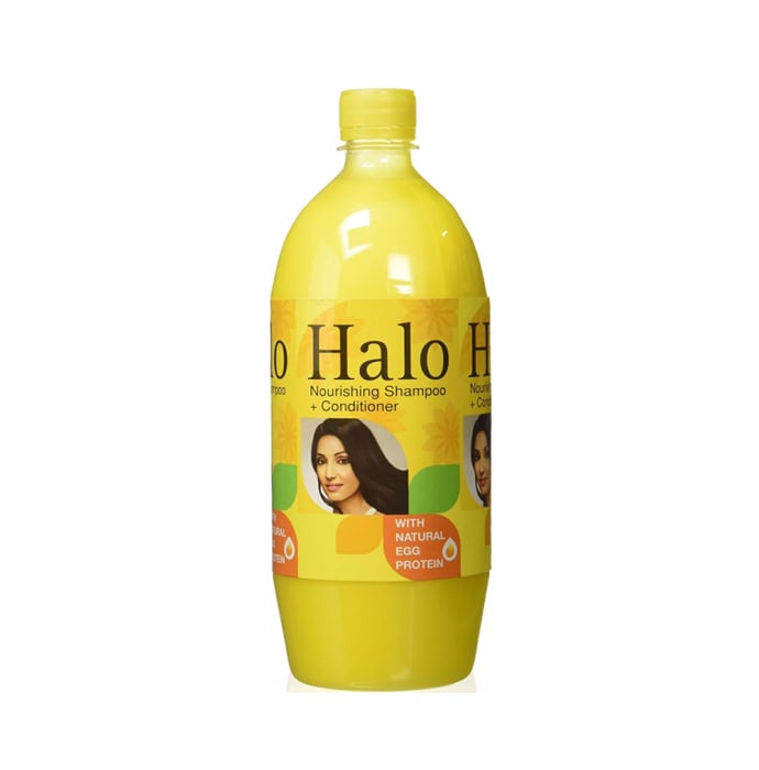 Halo Nourishing Shampoo Plus Conditioner with Natural Egg Protein (1Ltr)