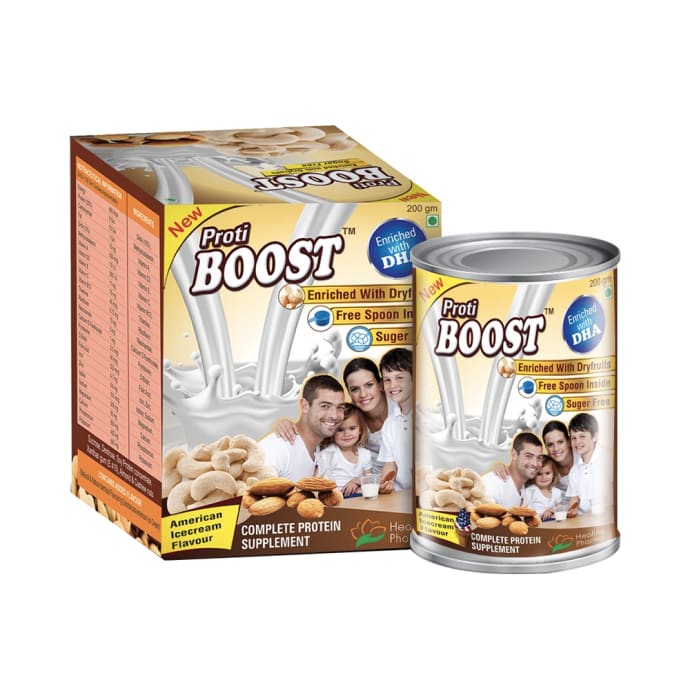 Healing Pharma Proti Boost Powder American Ice Cream (200gm)