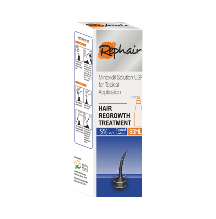 Healing Pharma Rephair 5% Topical Solution (60ml)