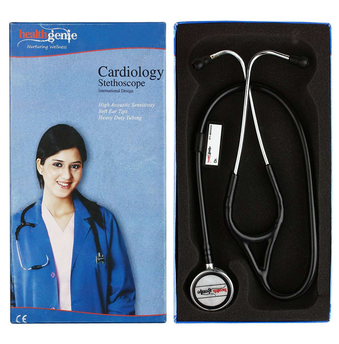 Healthgenie hg-403b stethoscope black