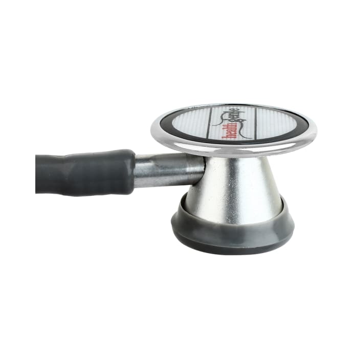 Healthgenie hg-404g aluminium double stethoscope grey