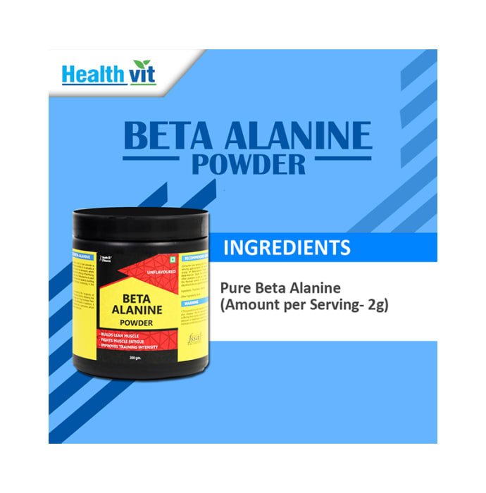 Healthvit beta-alanine powder (200gm)