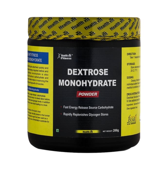 Healthvit dextrose monohydrate powder (200gm)