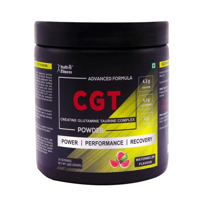 HealthVit Fitness CGT Powder Watermelon (300gm)