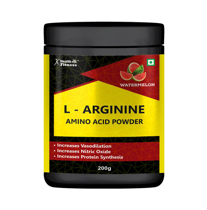 HealthVit Fitness L-Arginine Powder Watermelon (200gm)