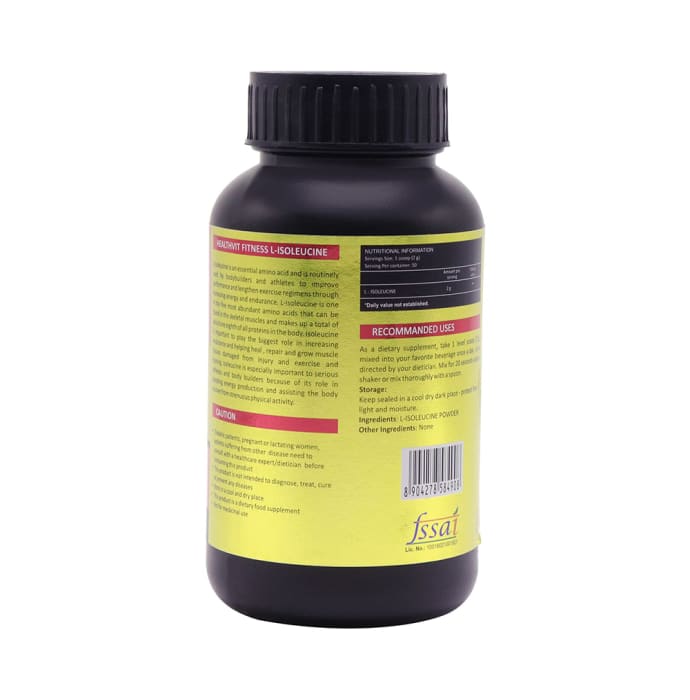 Healthvit fitness l-isoleucine powder