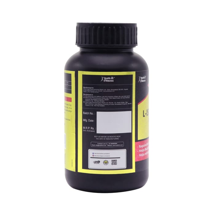 Healthvit fitness l-isoleucine powder