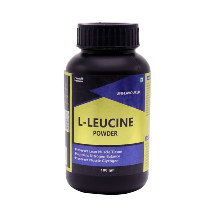 Healthvit fitness l-leucine powder