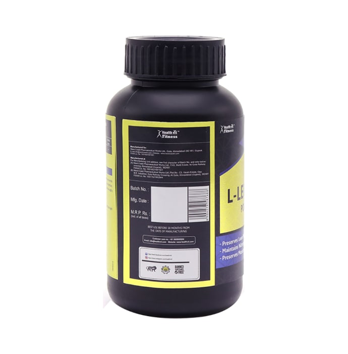 Healthvit fitness l-leucine powder