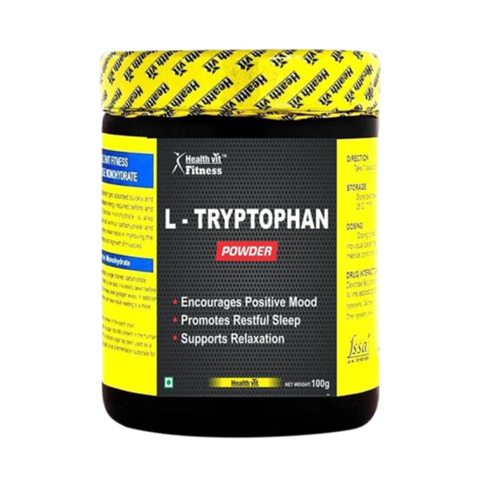 Healthvit fitness l-tryptophan powder (100gm)