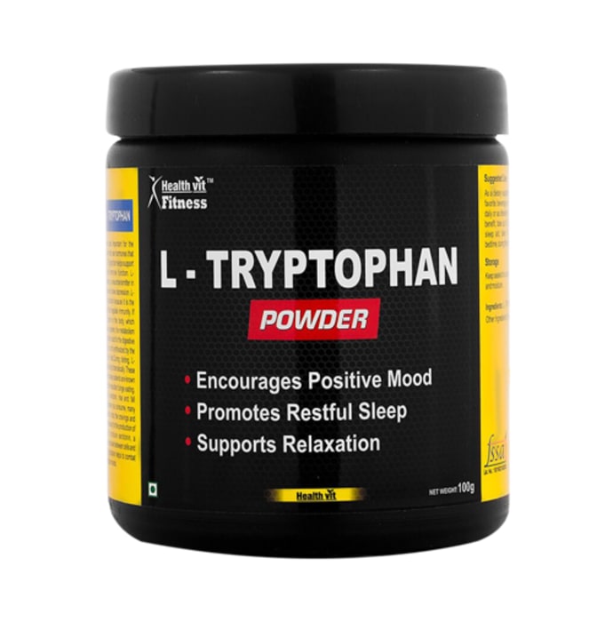 Healthvit fitness l-tryptophan powder (100gm)