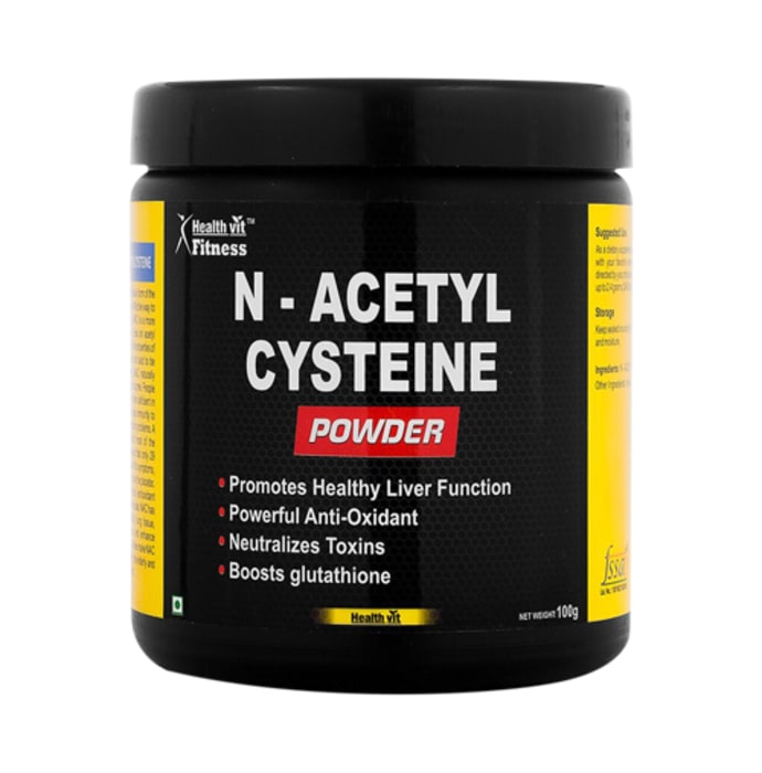 Healthvit fitness n-acetyl cysteine powder (100gm)