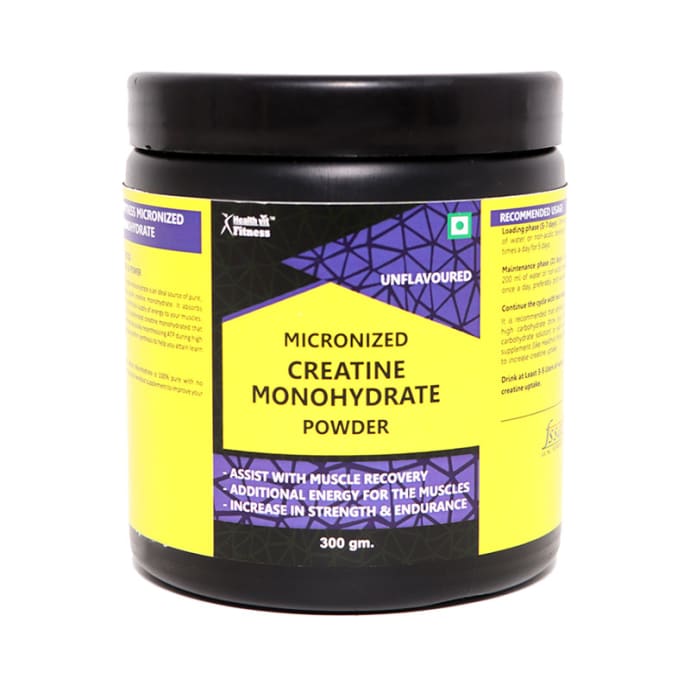 Healthvit micronized creatine monohydrate powder (100gm)