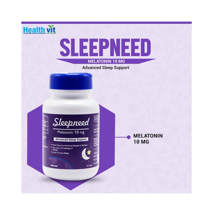 HealthVit Sleepneed Melatonin 10mg Tablet (60'S)