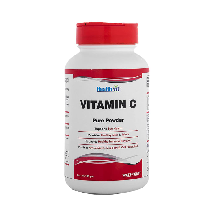 HealthVit Vitamin C Pure Powder (100gm)