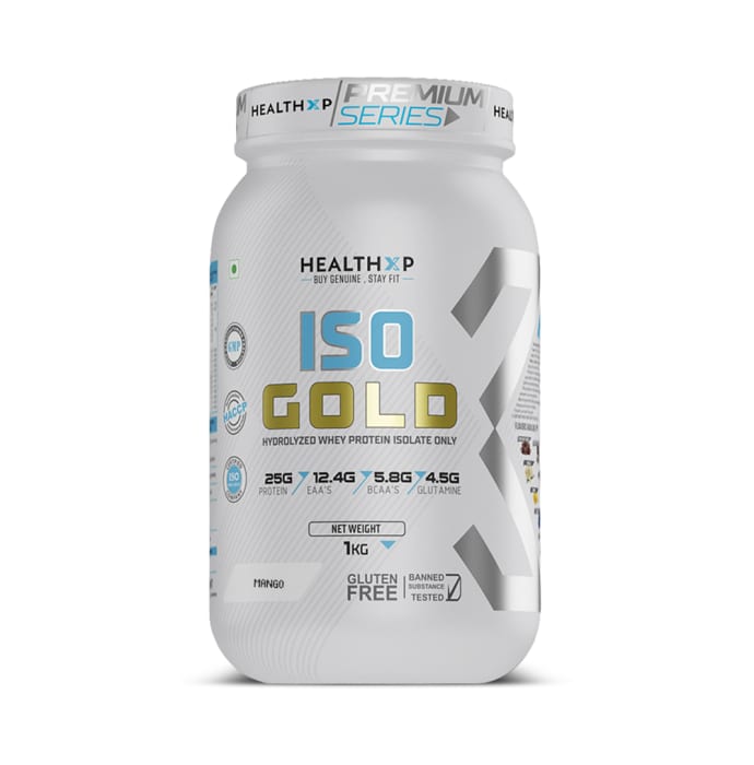 HealthXP Iso Gold Whey Protein Isolate Mango (1kg)