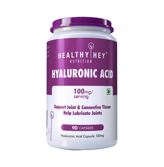 HealthyHey Hyaluronic Acid 100mg Capsule (90'S)