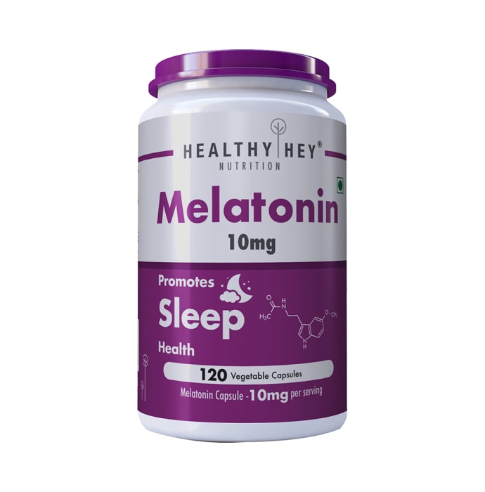 HealthyHey Melatonin 10mg Vegetable Capsule