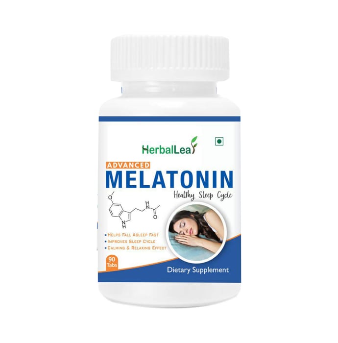 HerbalLeaf Advanced Melatonin 10mg Tablet (90'S)