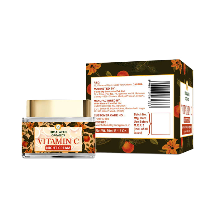 Himalayan Organics Vitamin C Night Cream (50ml)