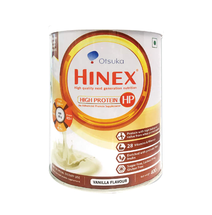 Hinex HP High Protein Powder Vanilla (400gm)