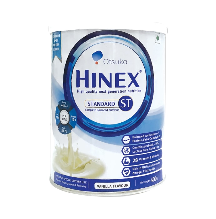 Hinex ST Powder Vanilla (400gm)