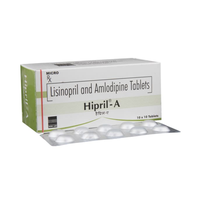 Hipril A 5mg / 5mg Tablet (10'S)