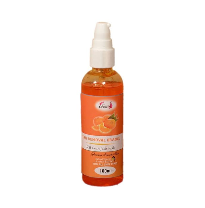 I Touch Face Wash Tan Removal Orange (100ml)