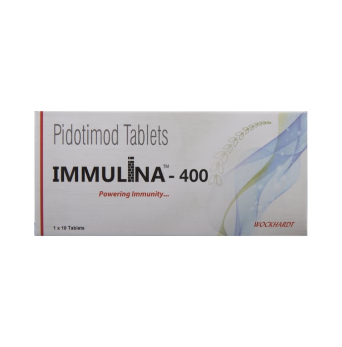 Immulina 400mg Tablet (10'S)