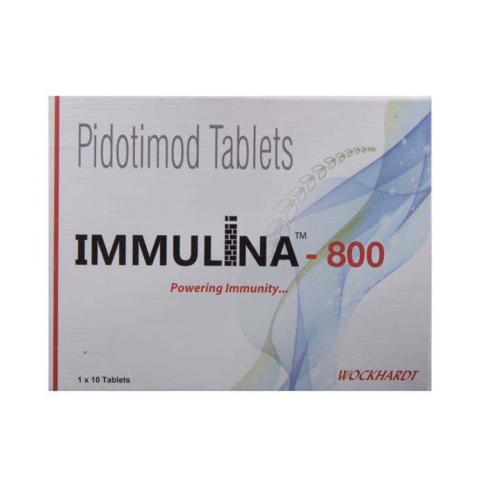 Immulina 800mg Tablet (10'S)