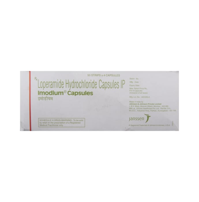 Imodium 2mg Capsule (4'S)