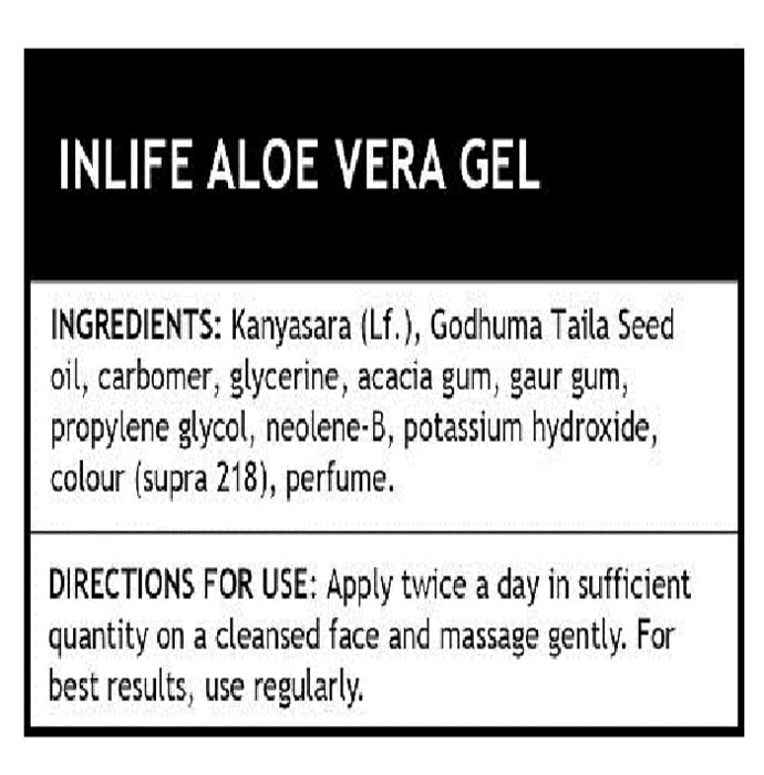 Inlife aloe vera face gel (100gm)