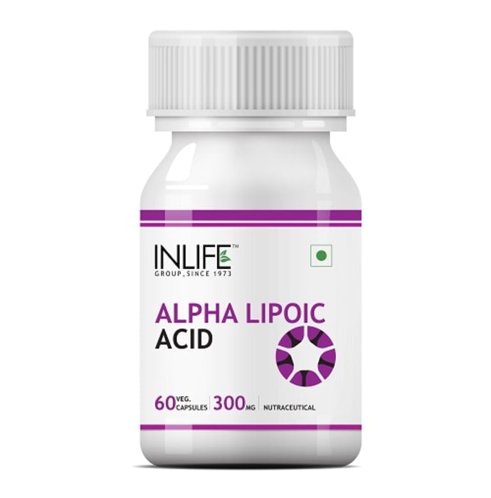 Inlife alpha lipoic acid 300mg capsule (60'S)