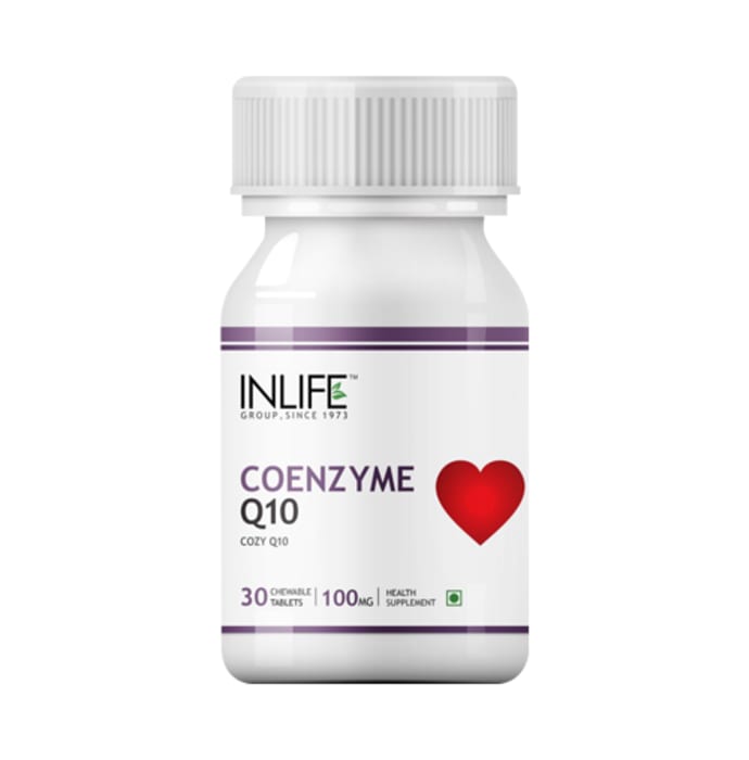 Inlife coenzyme q10 chewable tablet (30'S)