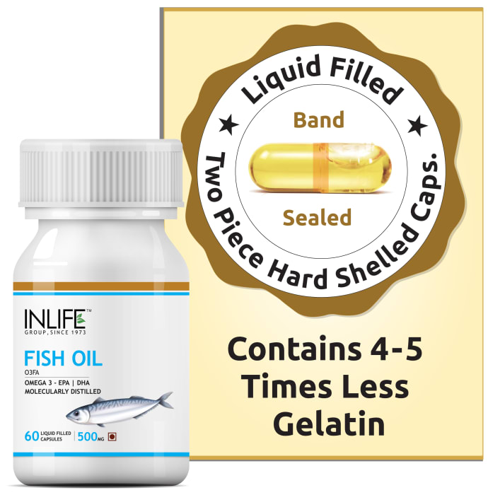 Inlife fish oil capsule (60'S)