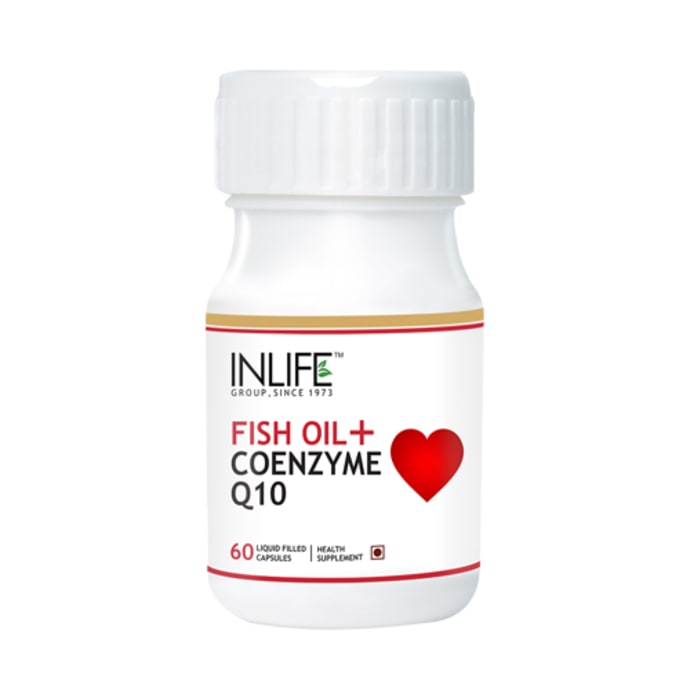 Inlife fish oil with coenzyme q10 capsule (60'S)