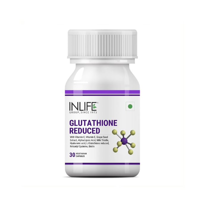 Inlife Glutathione Reduced Vegetarian Capsules