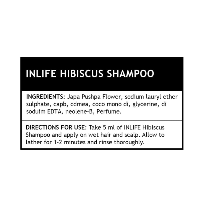 Inlife hibiscus shampoo (200ml)