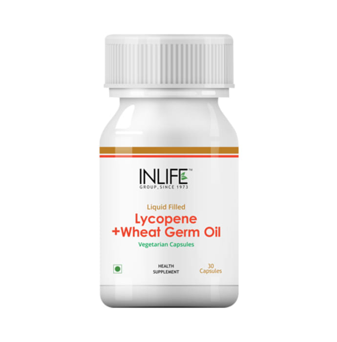 Inlife lycopene with wheat germ oil capsule (30'S)