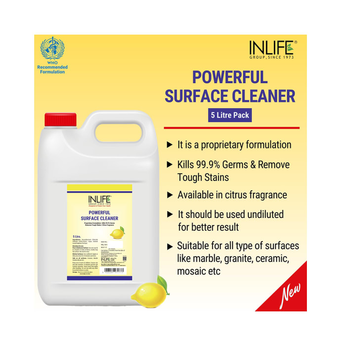 Inlife Powerful Surface Cleaner (5Ltr)