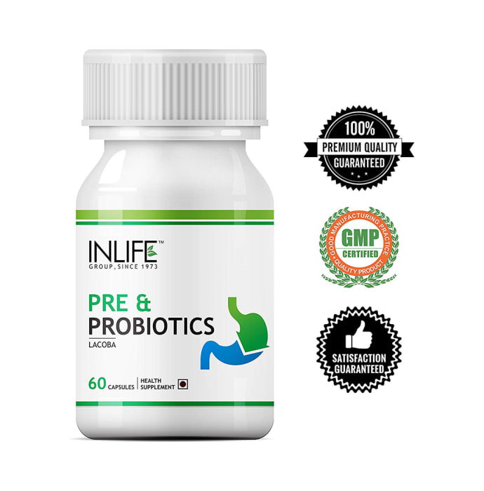 Inlife pre and probiotics capsule (60'S)