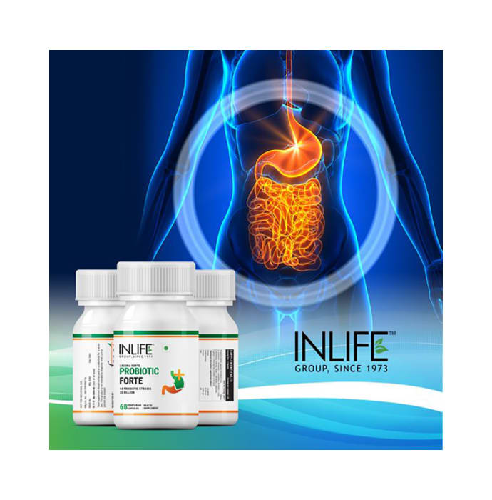 Inlife Probiotic Forte Vegetarian Capsules