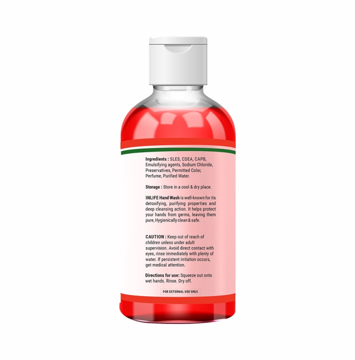 Inlife Rose & Lemon Hand Wash (500ml Each)