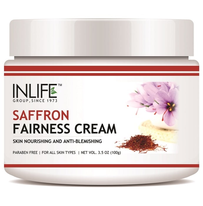 Inlife saffron fairness cream (100gm)