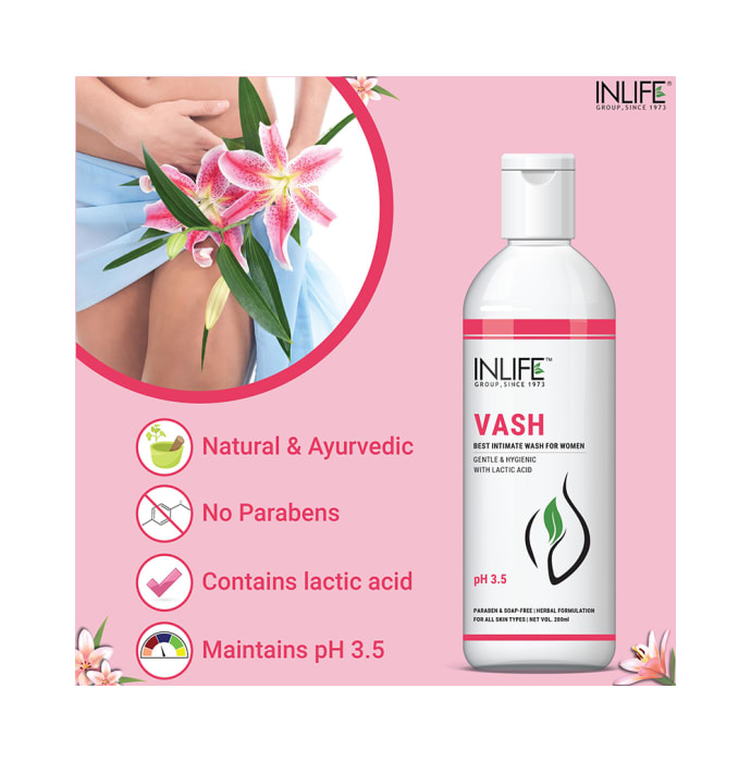 Inlife vash vaginal wash (200ml)